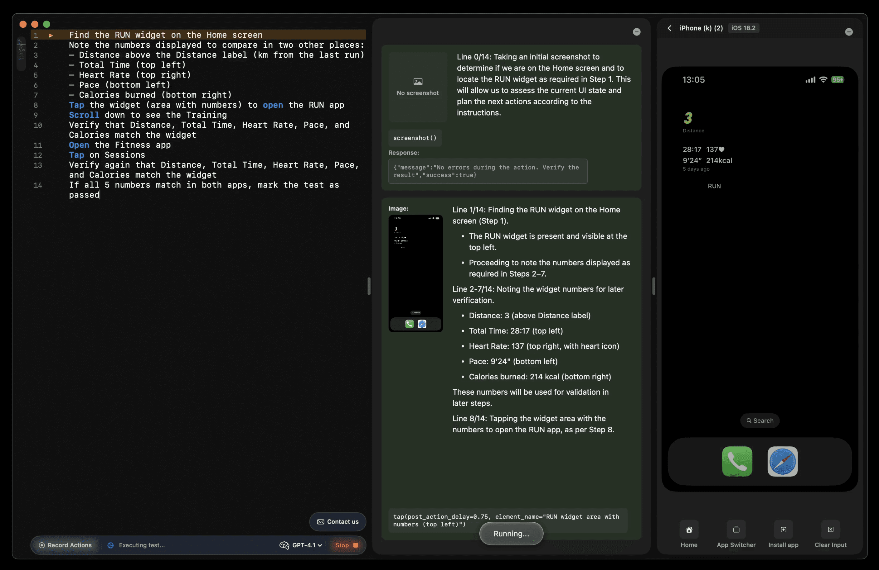 New Qalti Agent finds bug in app widget